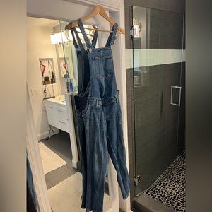 Maternity Side Panel Jean Overalls